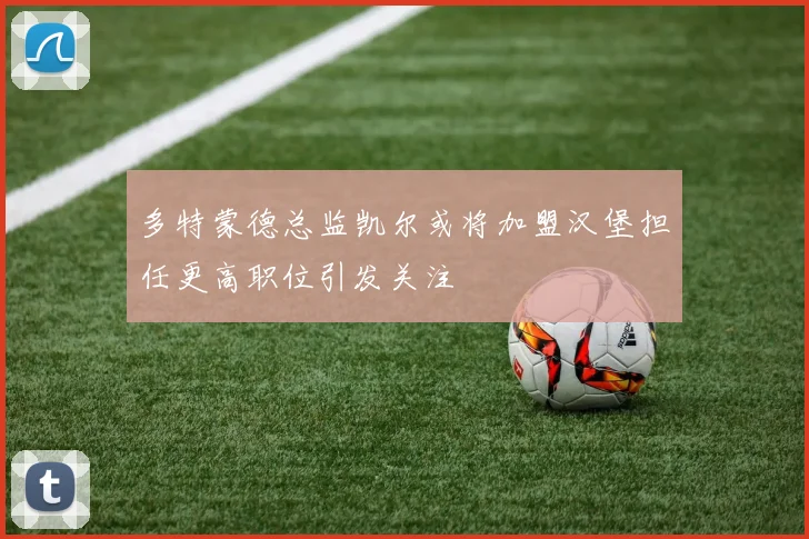 多特蒙德总监凯尔或将加盟汉堡担任更高职位引发关注